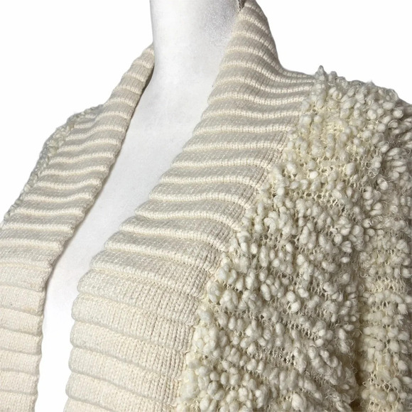 Anthropologie Sleeping On Snow Lodge Cloud Popcorn Knit Open Cardigan - Picture 3 of 8